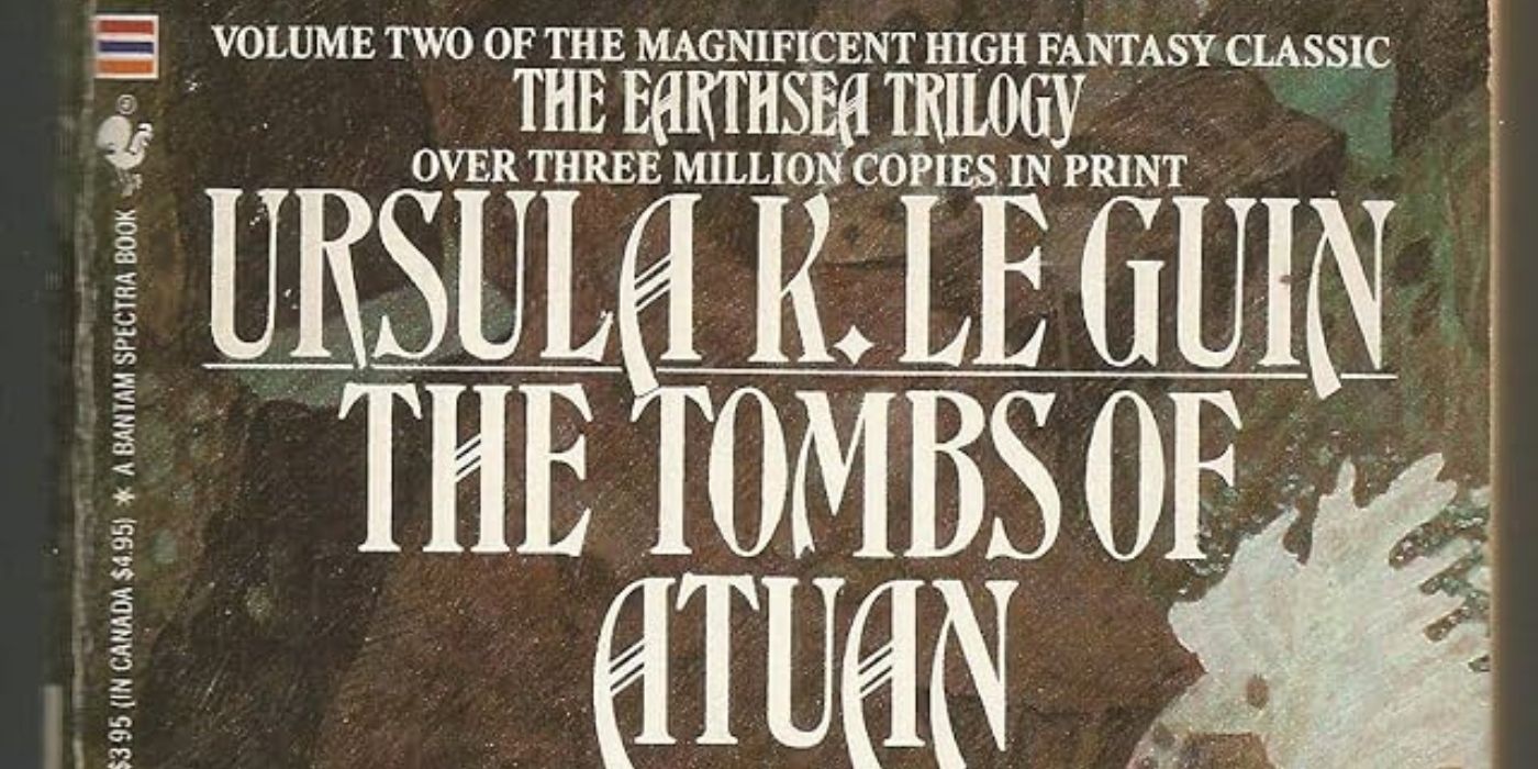 The cover of The Tombs of Atuan
