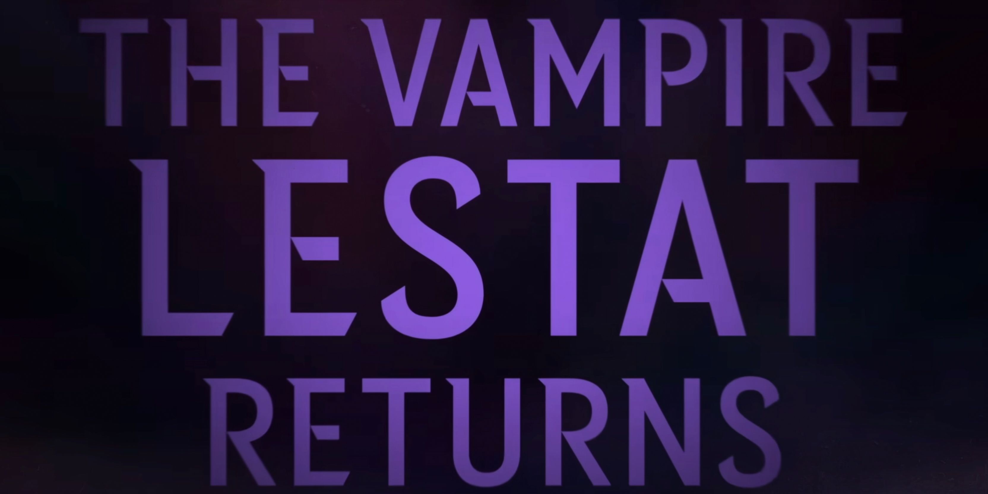 O Vampiro Lestat Título Cartão Roxo