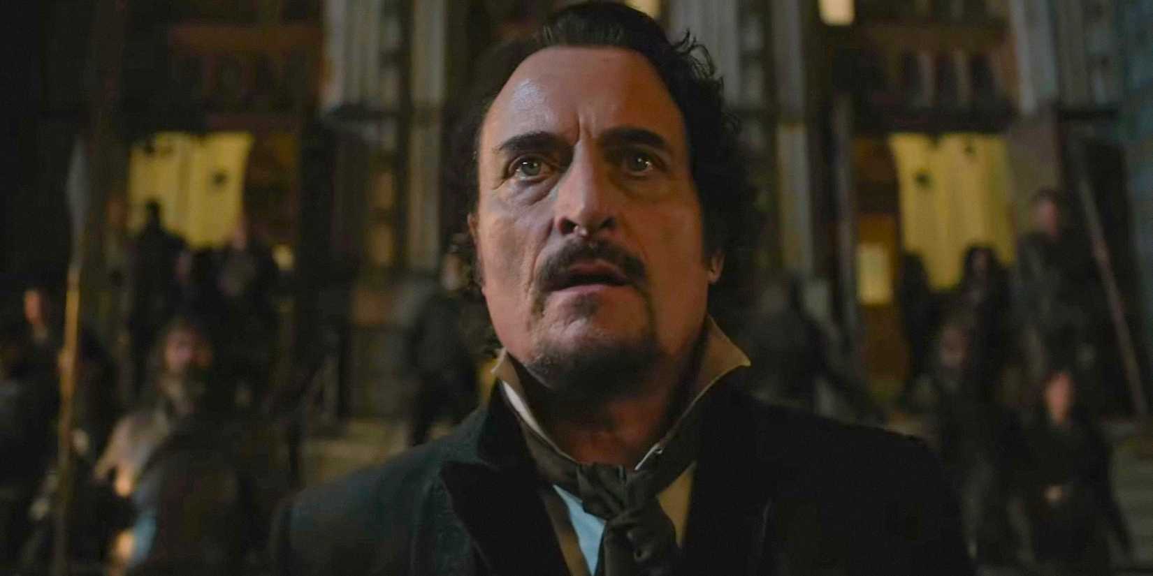 An unnamed character looking shocked in The Walking Dead: Dead City Season 2 