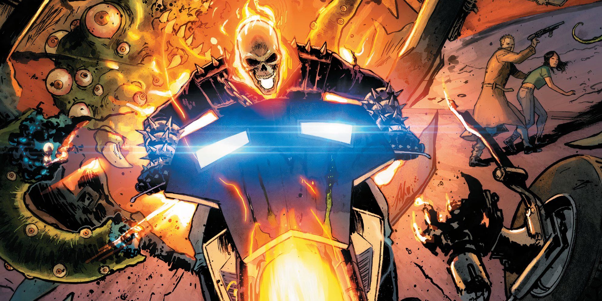 Marvel Officially Unleashes Ghost Rider's True Form (What He Looks Like ...