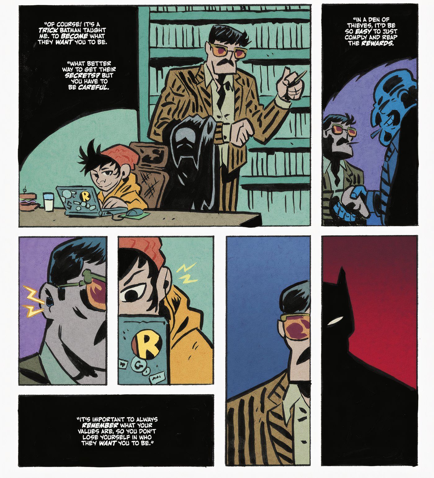 Tim Learned About Identities From Batman