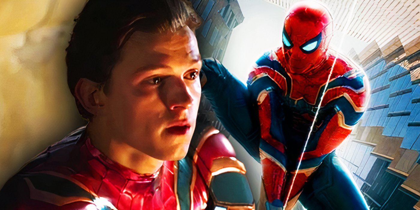 Tom Holland's Spider-Man in Far From Home and No Way Home