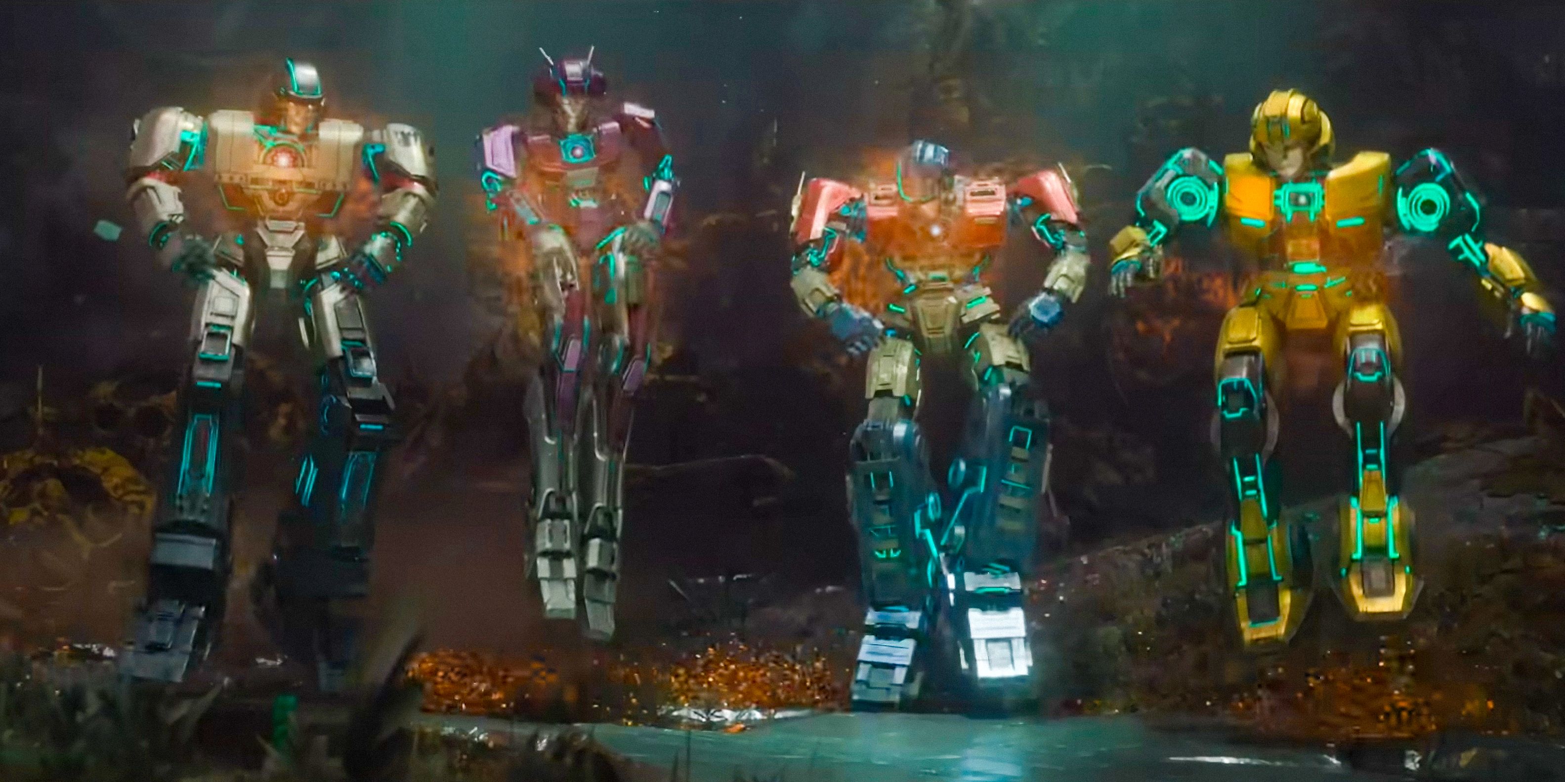 Explicación de las 3 formas diferentes de Optimus Prime en Transformers One