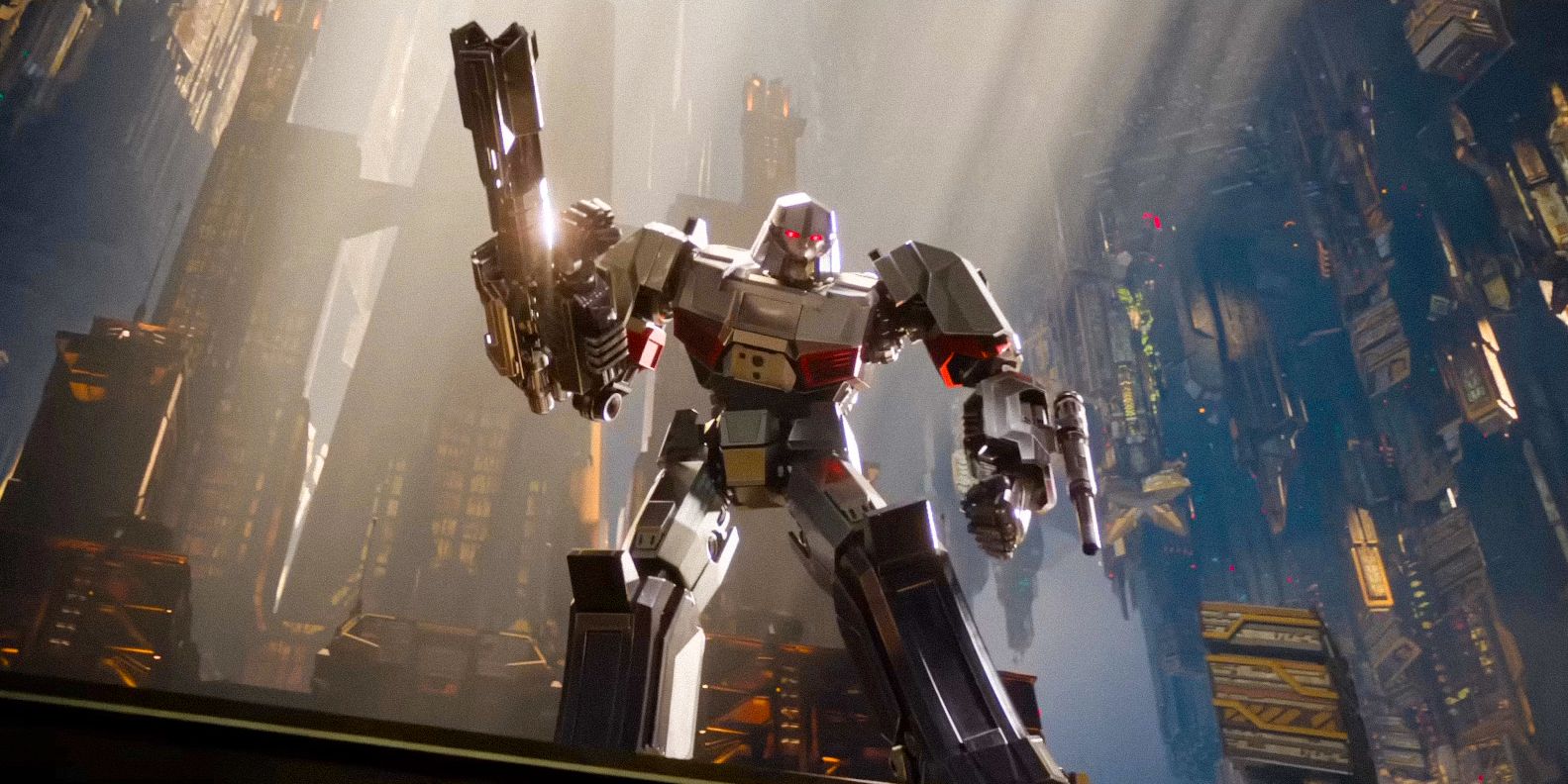 Por qué Alpha Trion le dio a Megatron un engranaje de transformación en Transformers One