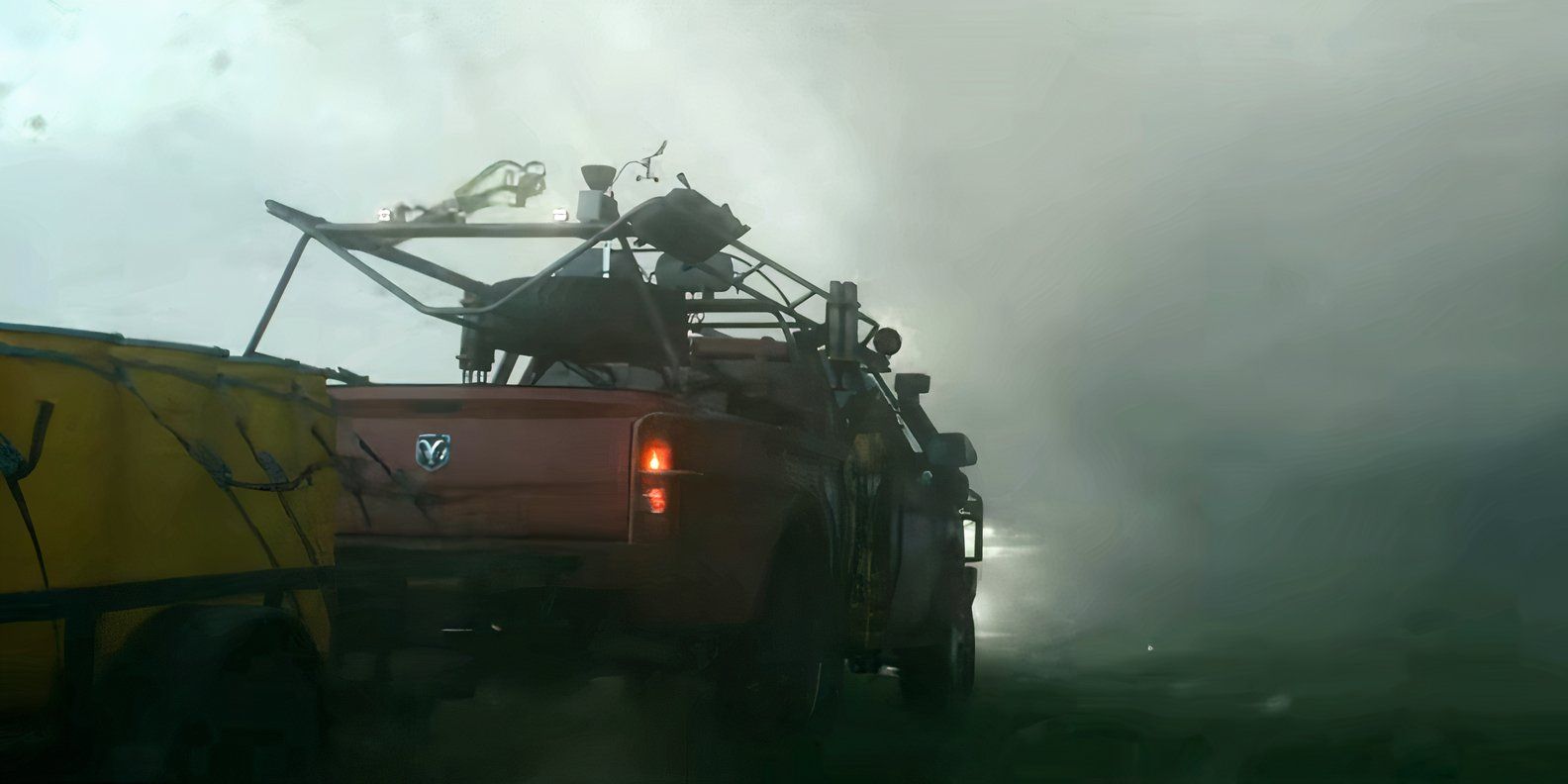 Ein Truck, der den Sturm in Twisters überstehen kann