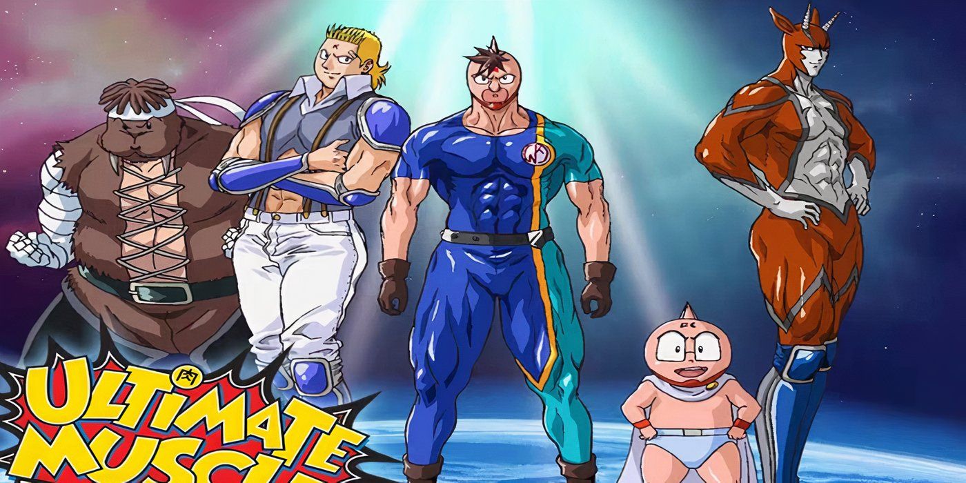 The cast of Ultimate Muscle