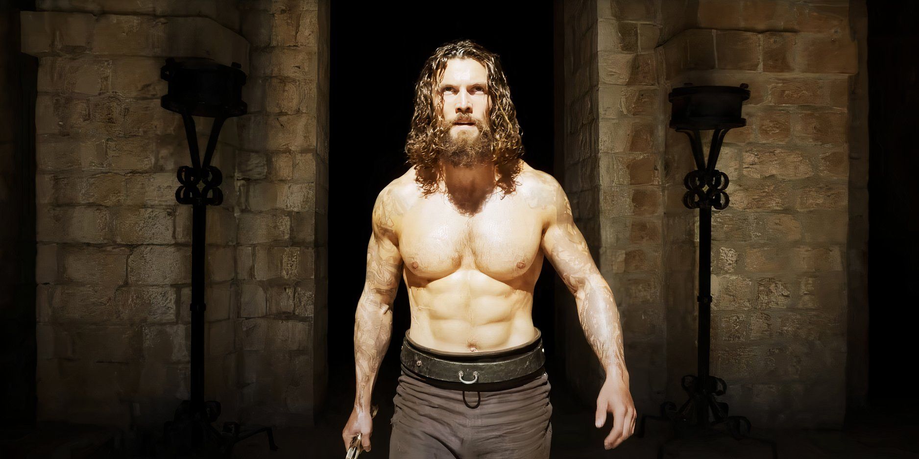Vikings Valhalla season 3 shirtless Harald Hardrada