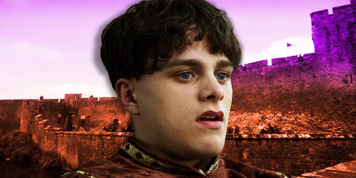 Vikings Valhalla season 3 William of Normandy with the castle in the background
