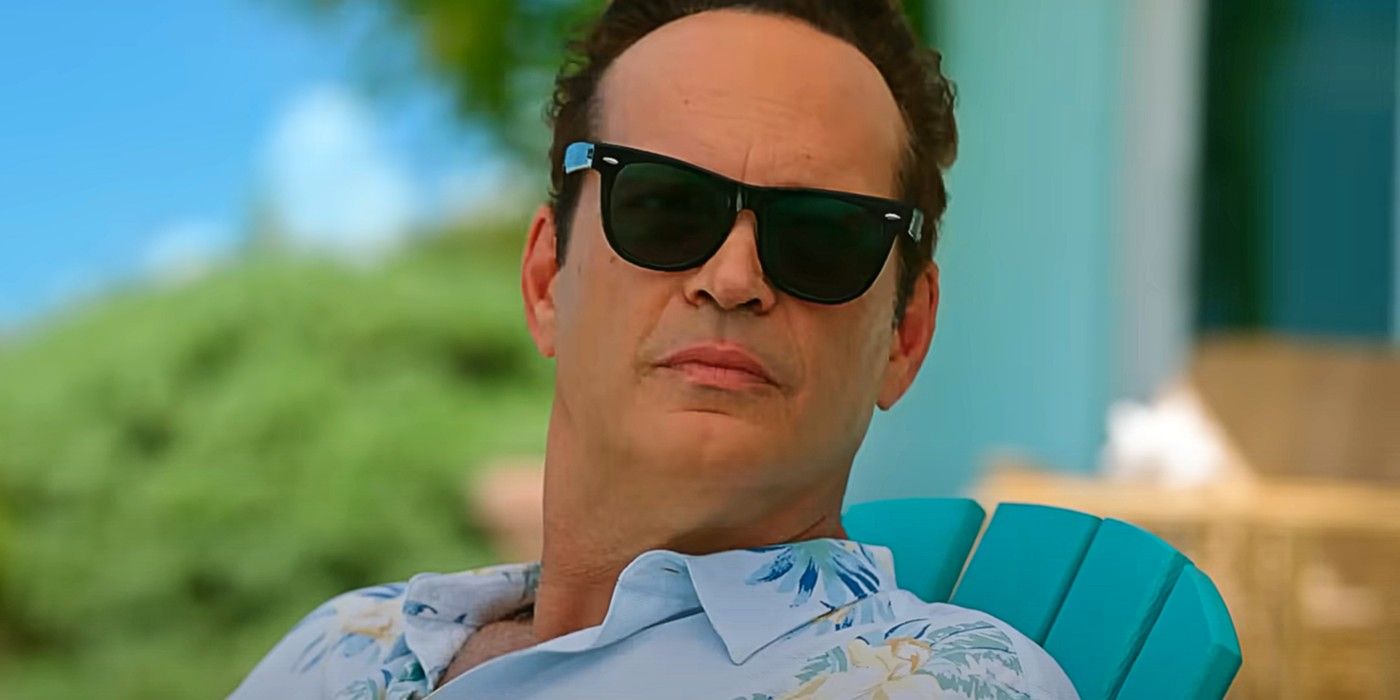 Vince Vaughn se recosta em uma cadeira de praia com óculos escuros em Bad Monkey