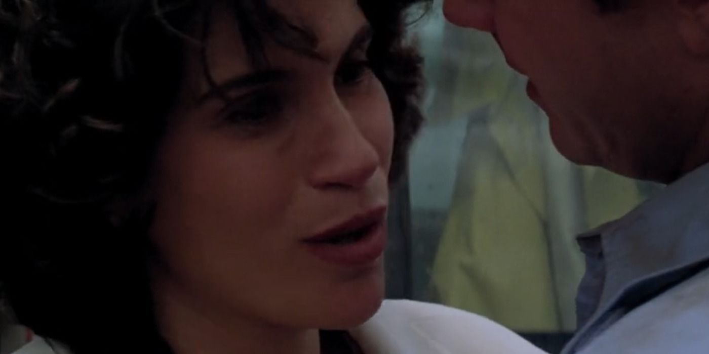Jami Gertz as Dr. Melissa Reeves in Twister (1996)
