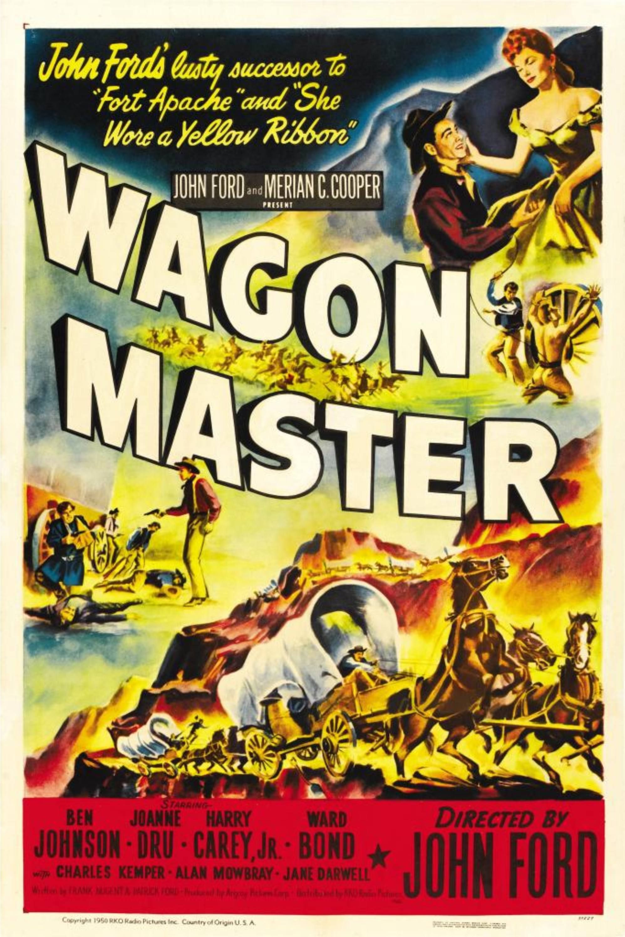 Wagon Master (1950) - Poster