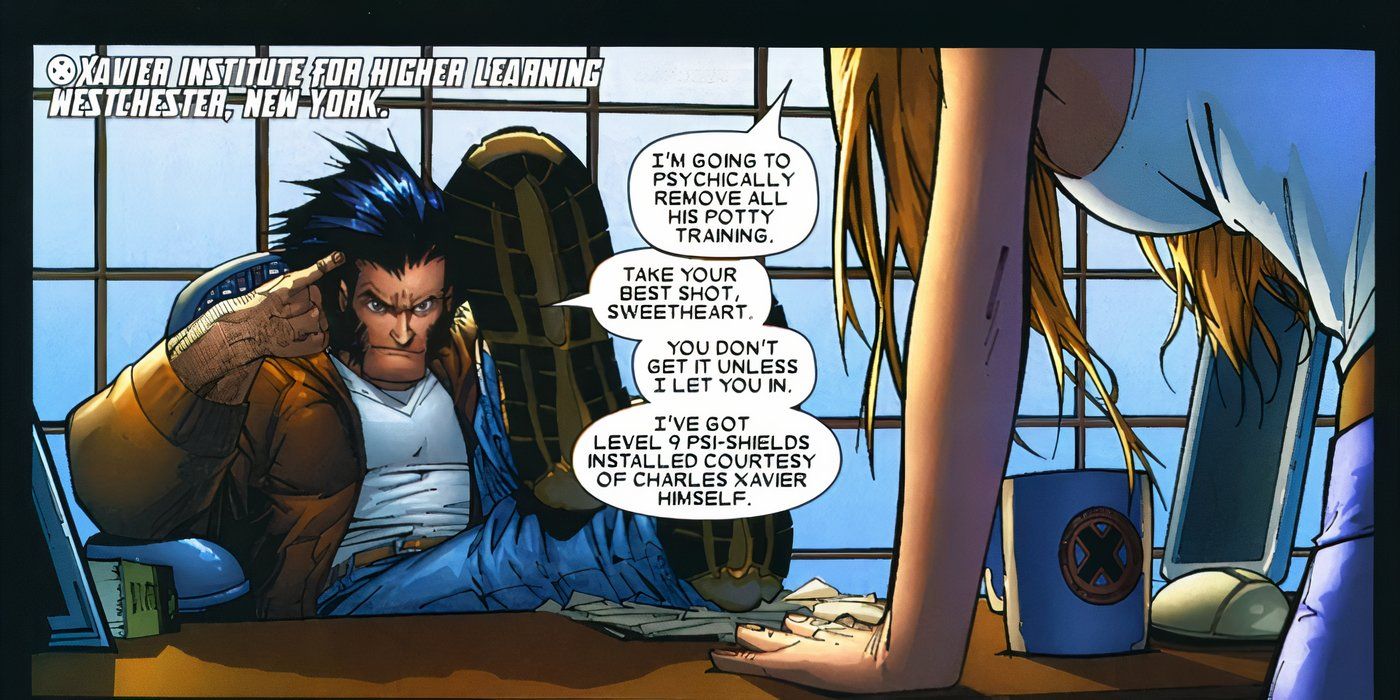 Wolverine é resistente a ataques telepáticos