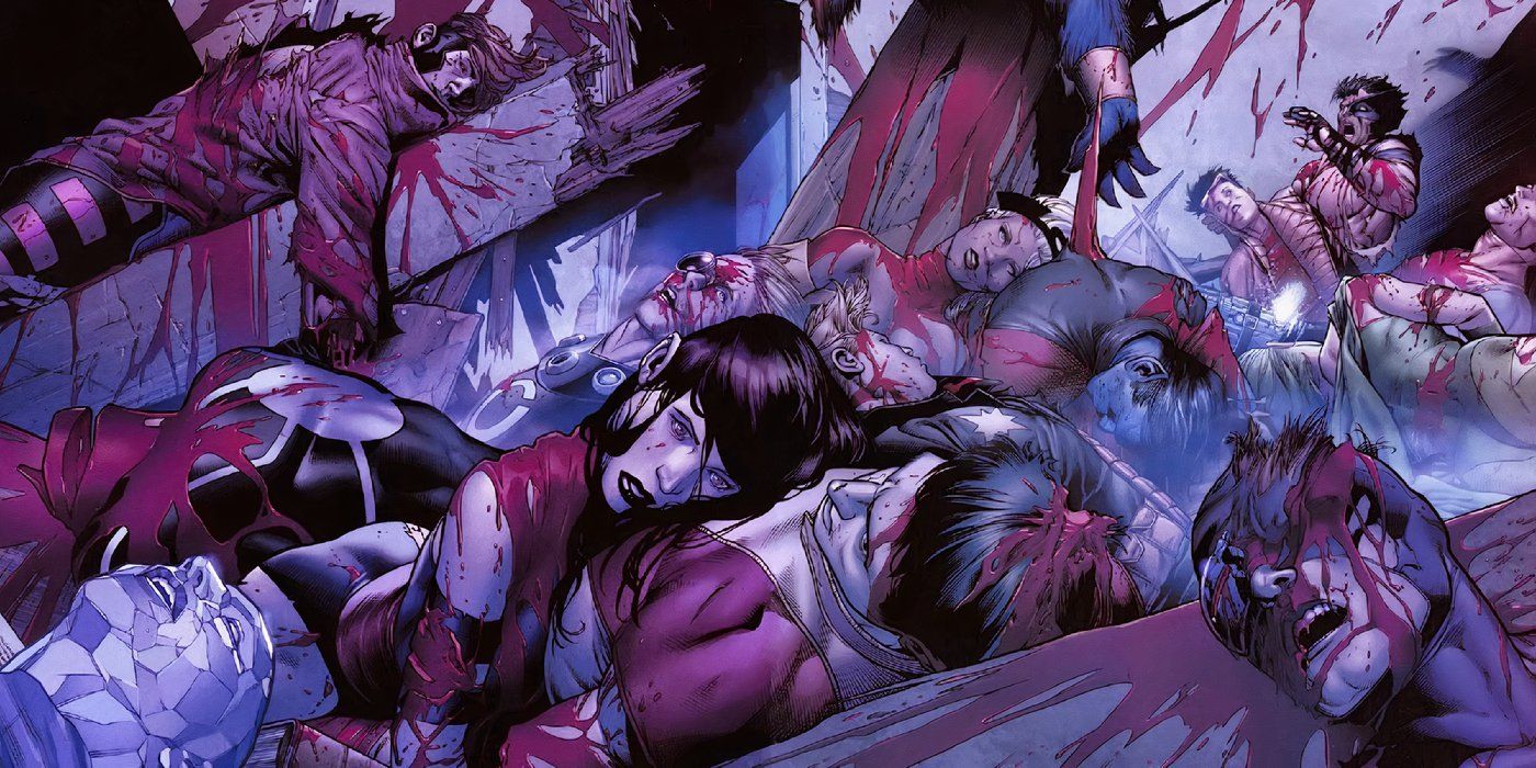 Wolverine kills the X-Men in Old Man Logan