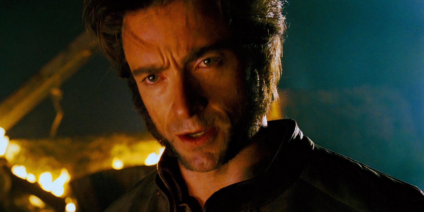 Wolverine looking annoyed in the Danger Room in X-Men The Last Stand