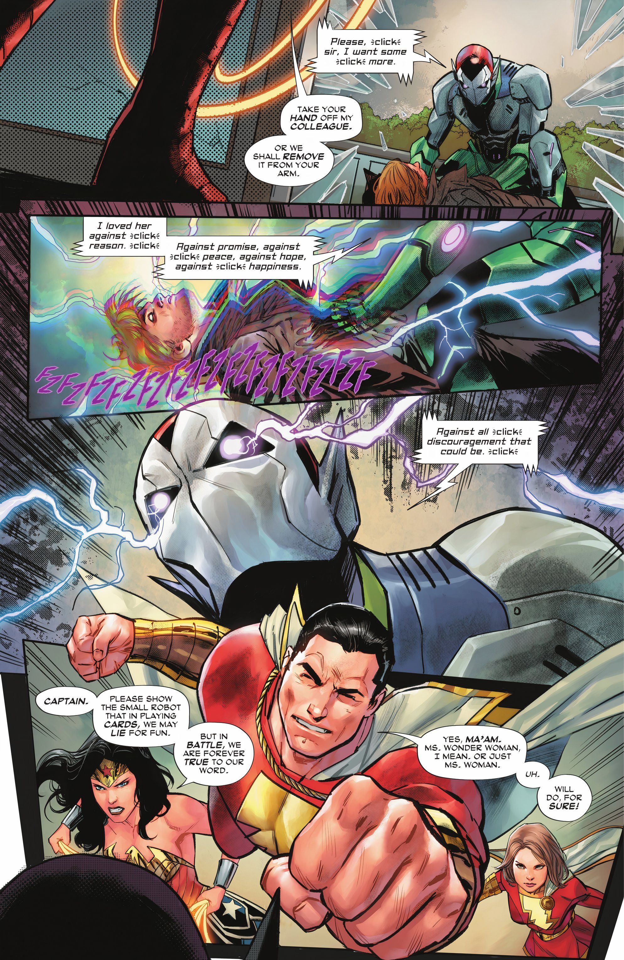 Wonder Woman #11 John Constantine Shazam