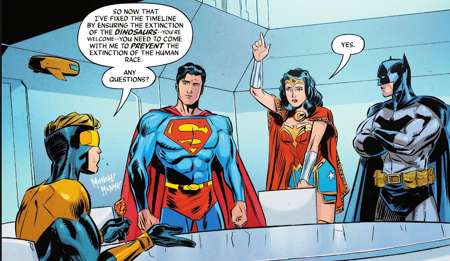 Wonder Woman in Batman the Brave and the Bold #15 cloak