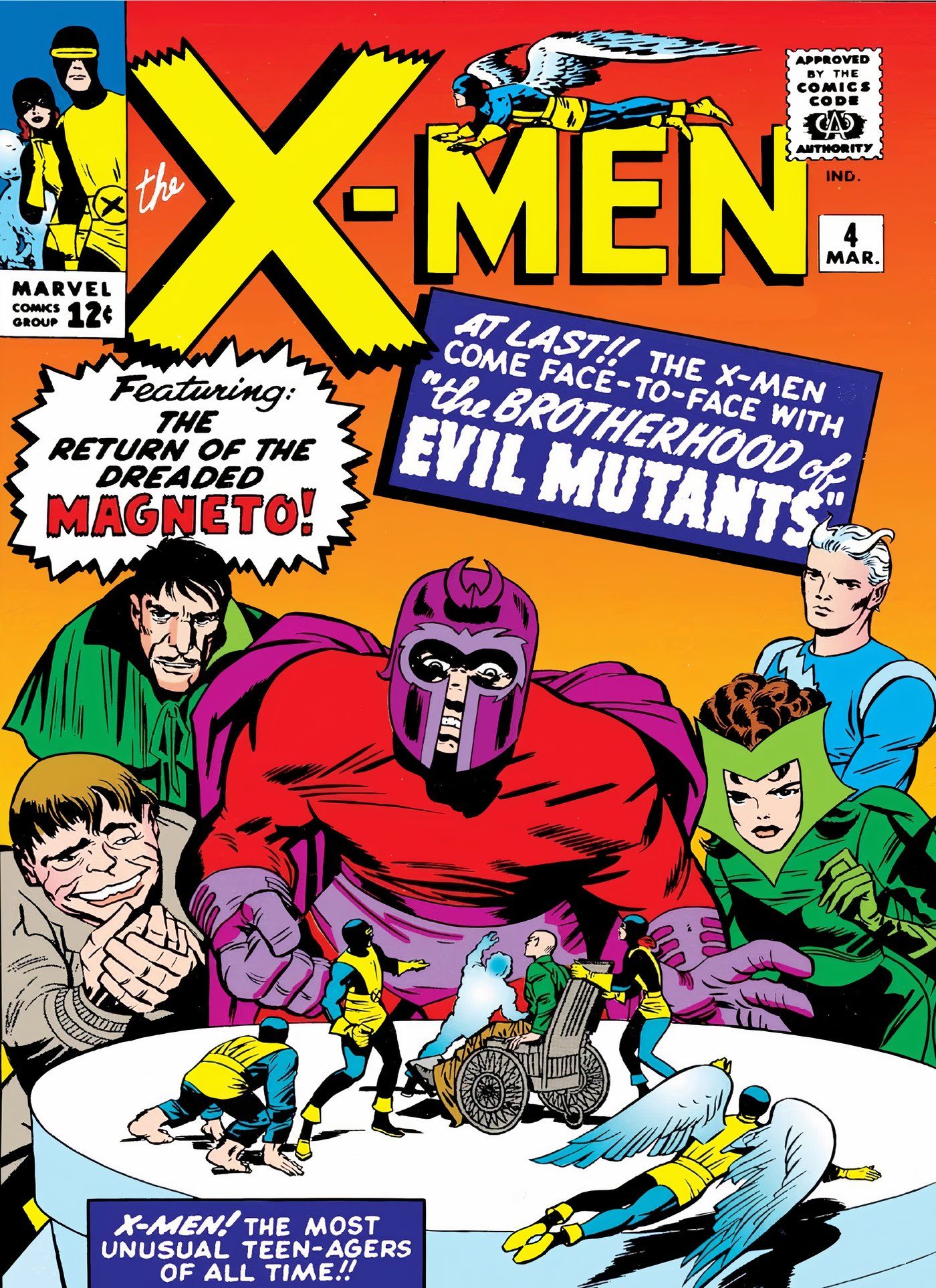 X-Men (1964) #4 Capa principal completa