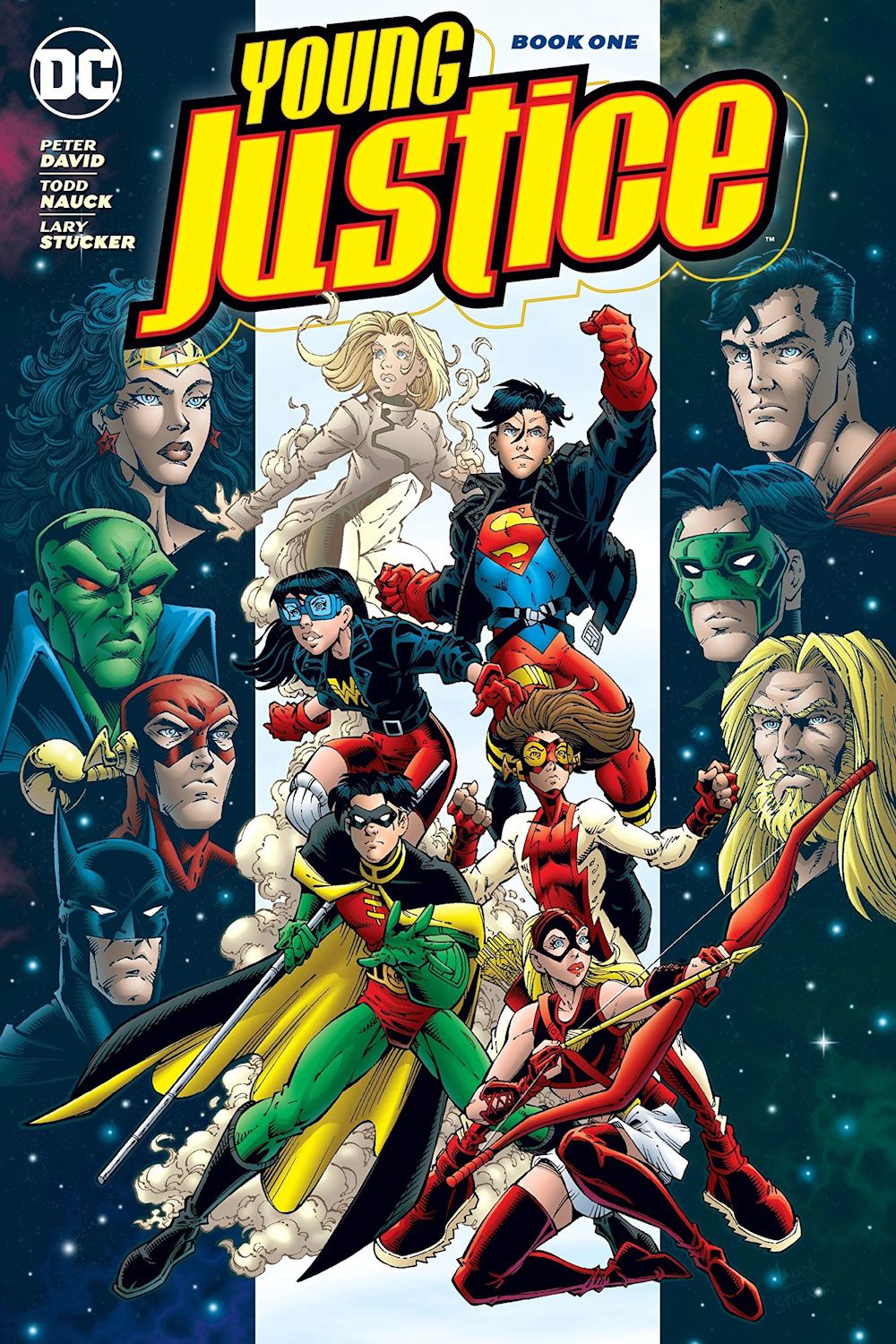 Young Justice Book One DC Comic Cover Art