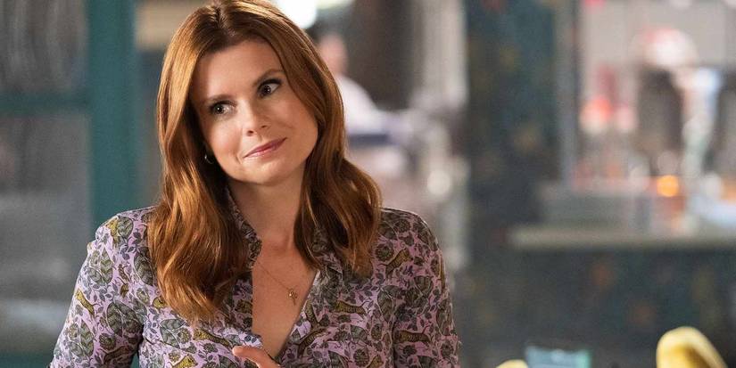 JoAnna Garcia Swisher smiling as Maddie Townsend in Sweet Magnolias