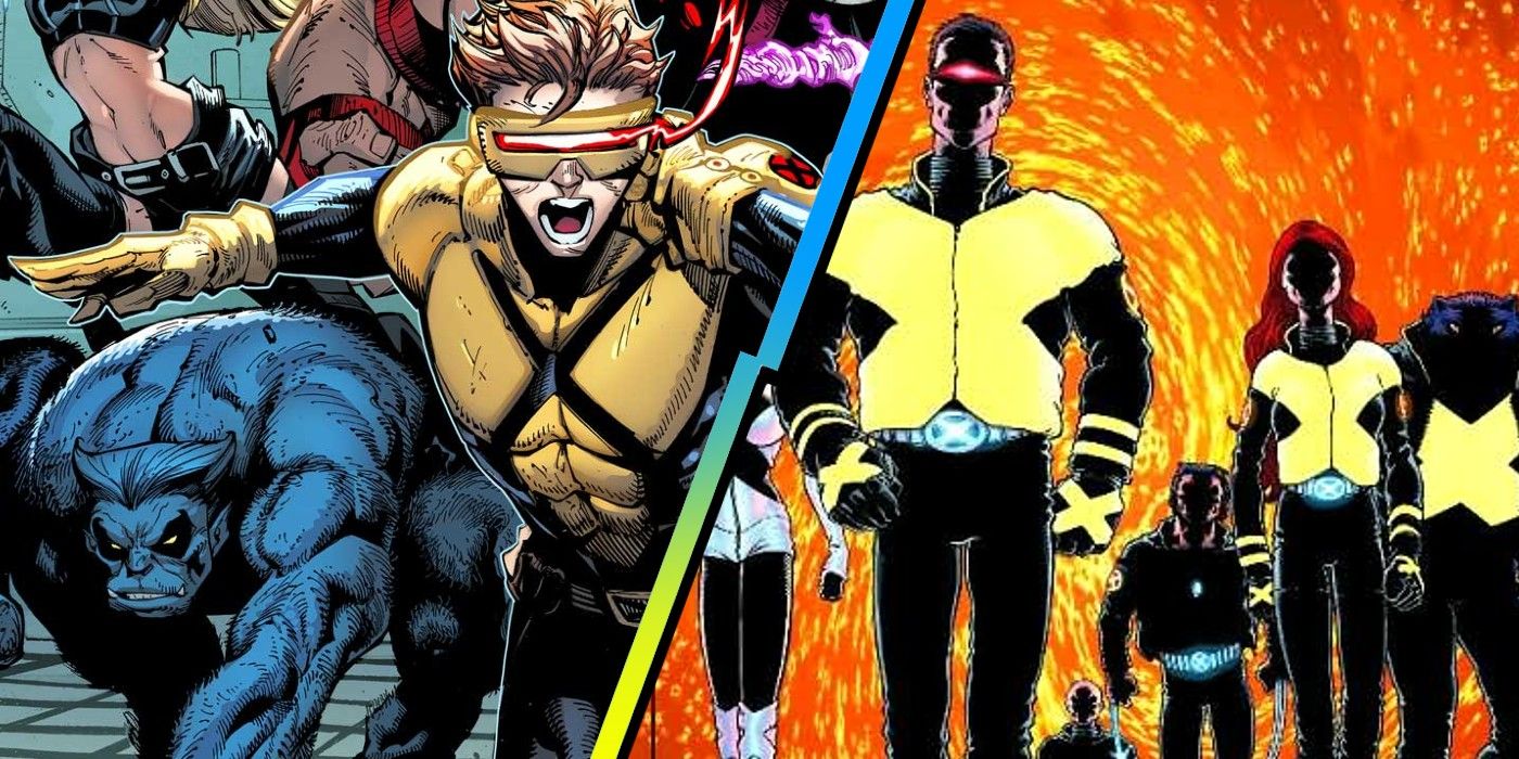 2024 x-men and 2001&rsquo;s new x-men side by side