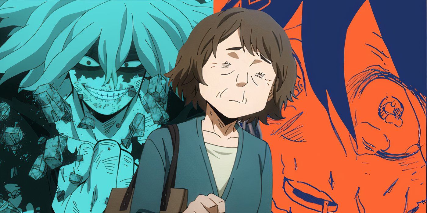 Granny Shigaraki and mysterious boy in My Hero Academia