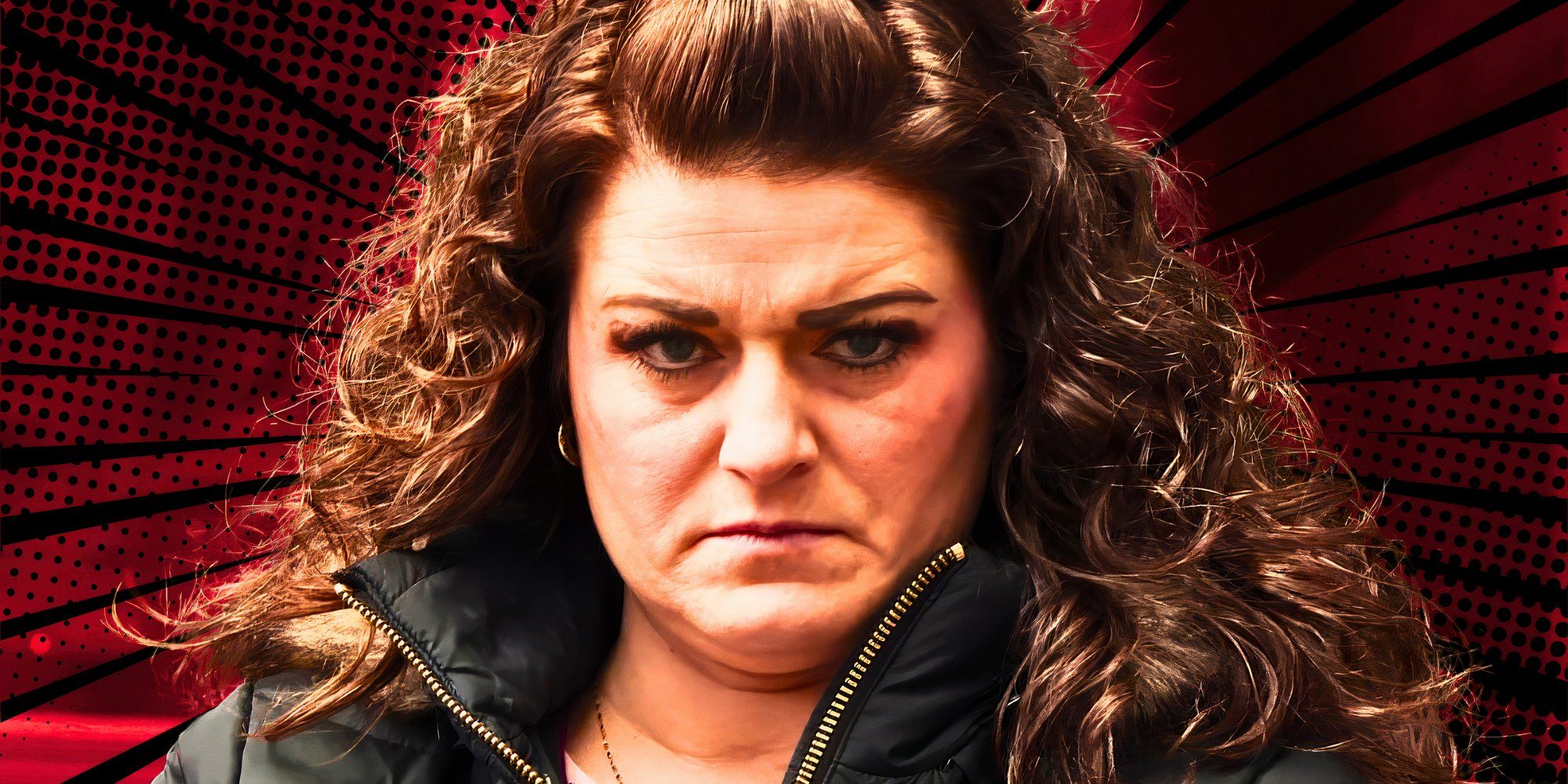 image of Robyn Brown from sister wives looking angry