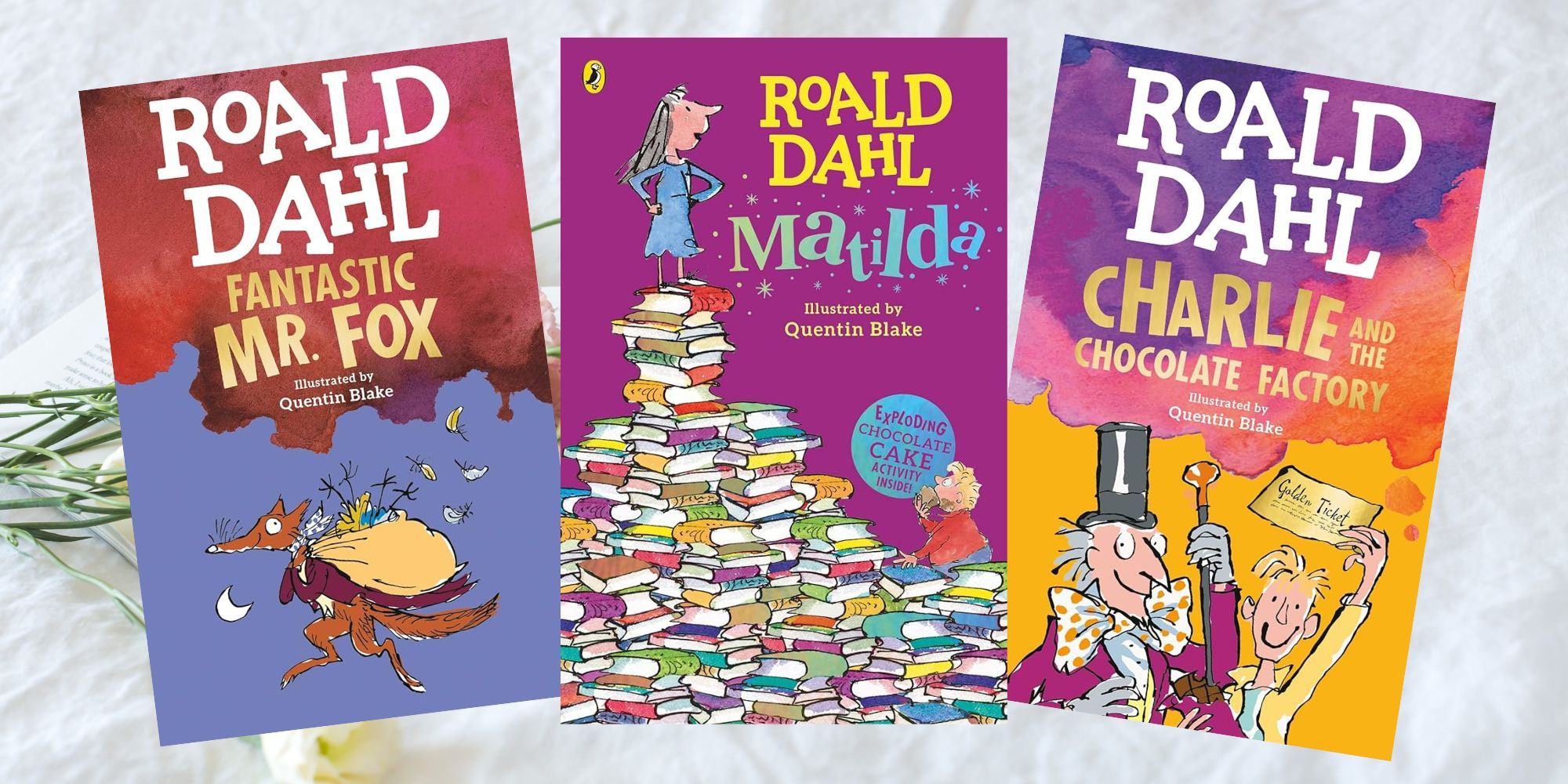 Matilda and other Roald Dahl books