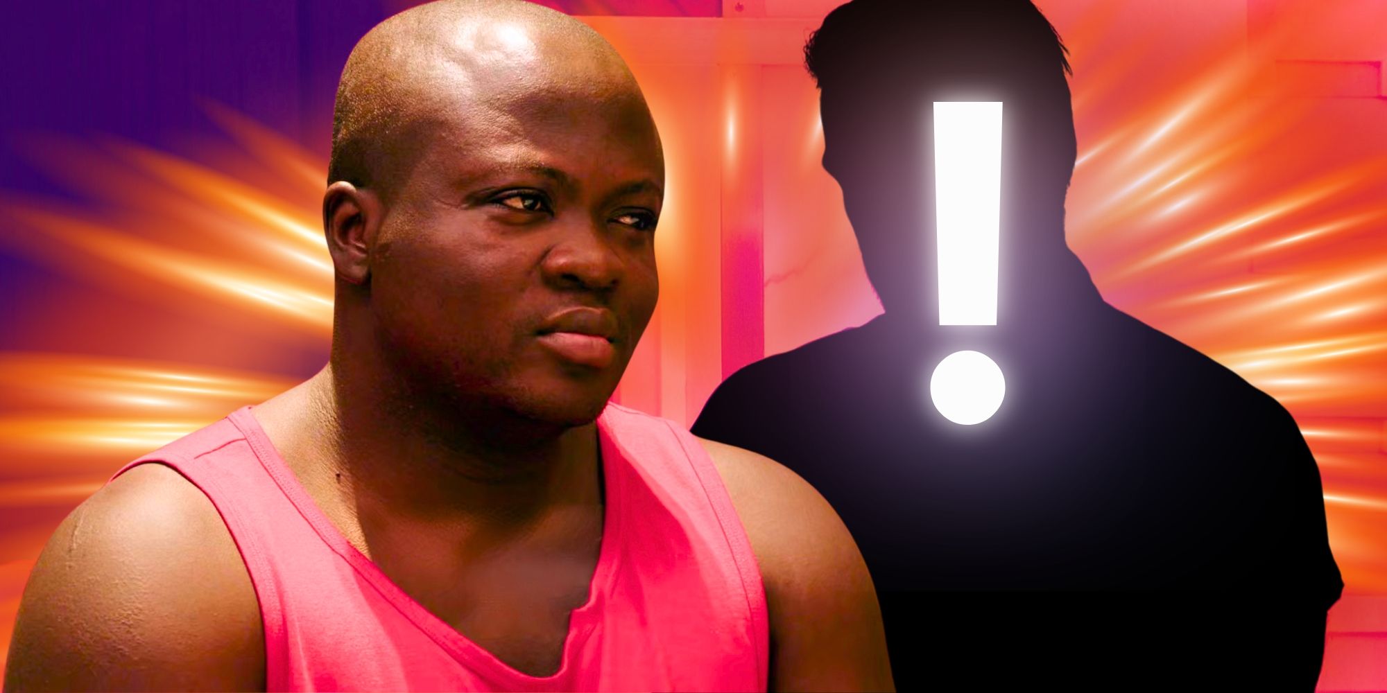 90 Day Fiancé&rsquo;s Michael Ilesanmi looks serious next to a mystery figure.