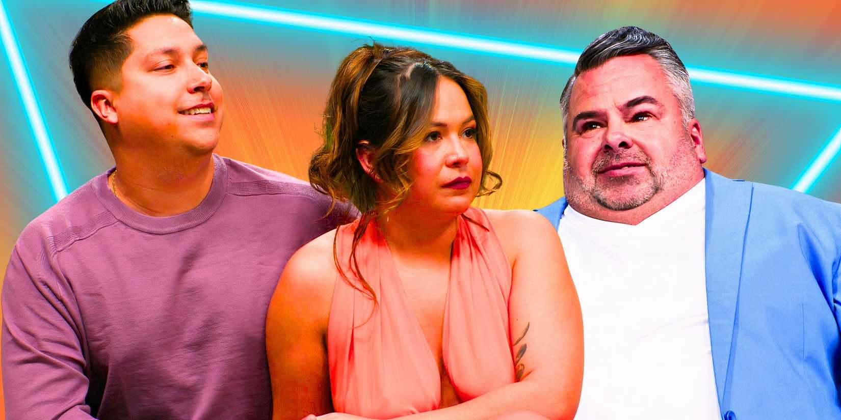 90 Day Fiancé Liz Woods & Jayson Zuniga together With Big Ed Brown at the Tell All