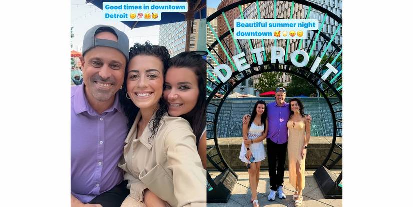 90 Day Fiancé Gino Palazzolo with mystery women Instagram Story