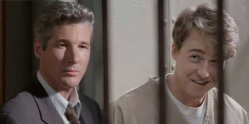 Blended image of Vail and Aaron in Primal Fear
