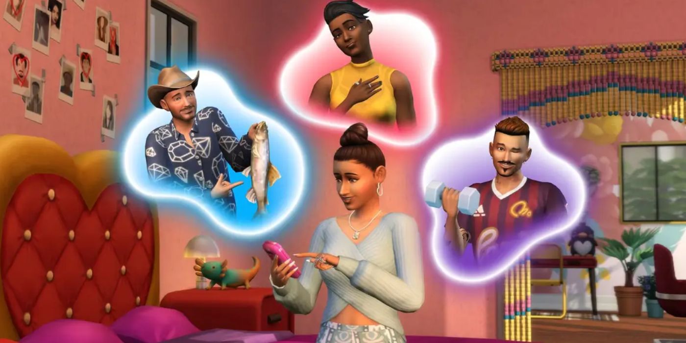 The Sims 4: Lovestruck — Как найти свидания с помощью приложения для знакомств (Уголок Купидонов)