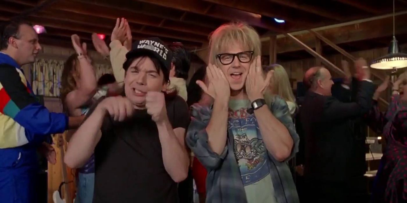 The ending of Wayne's World