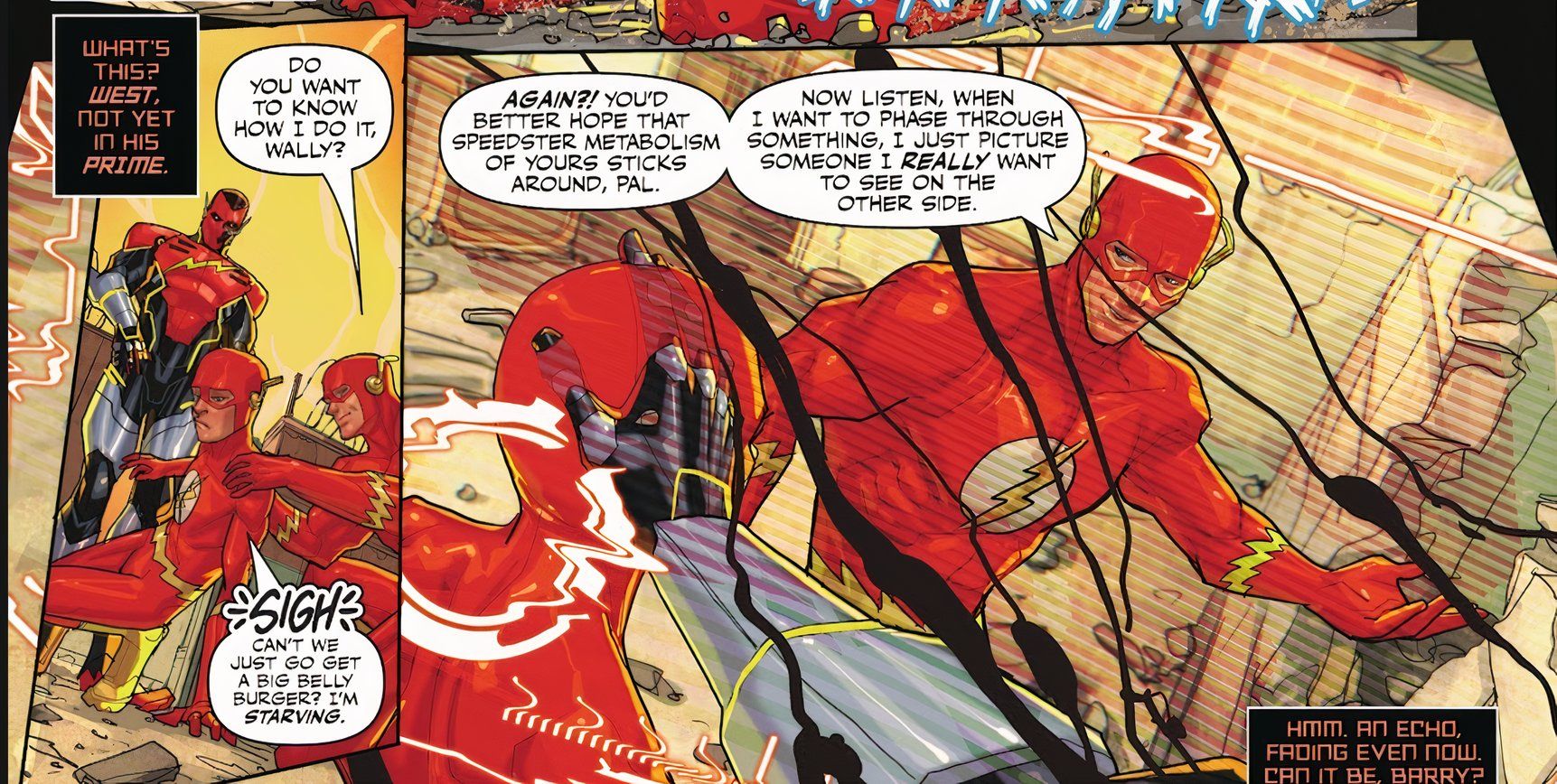 Fuerza de Tarea de Poder Absoluto VII N.° 5 Wally West Barry Allen 1