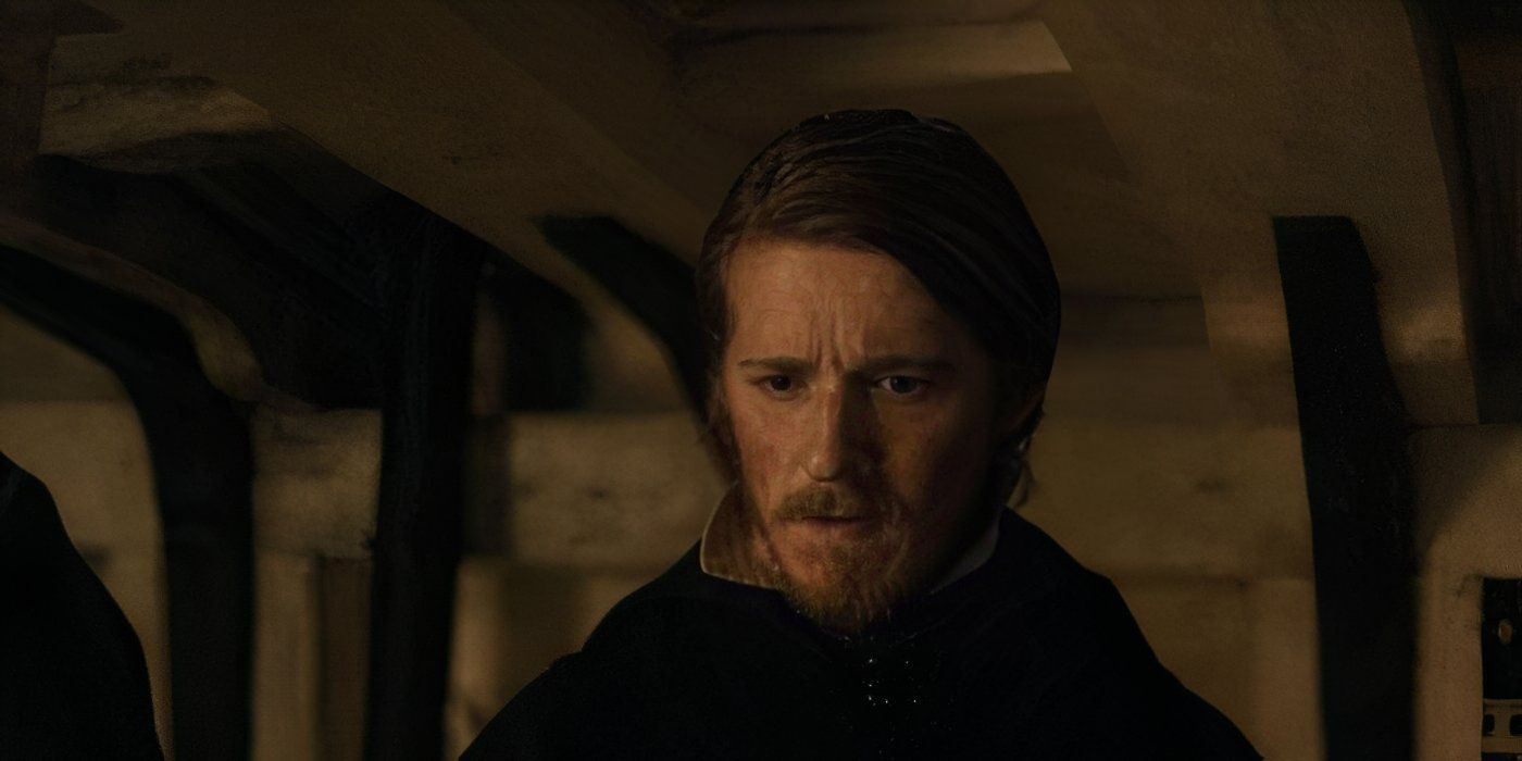 Adam Nagaitis looking disturbed in The Terror