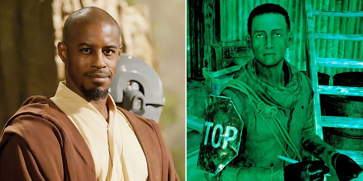 Ahmed Best y su personaje de Fallout