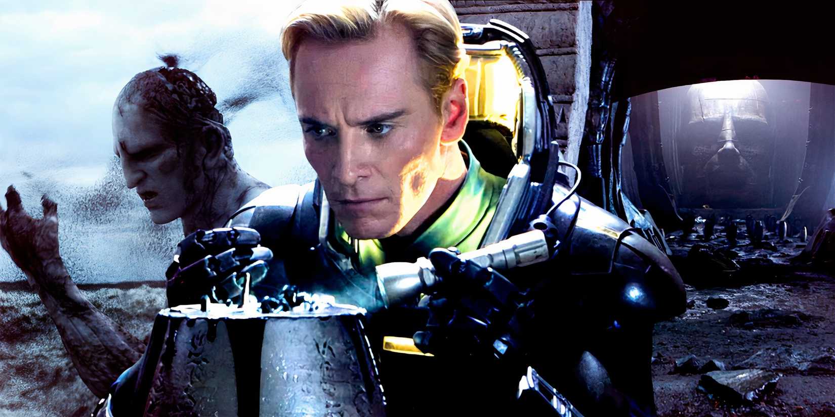 David in the Prometheus montage. 
