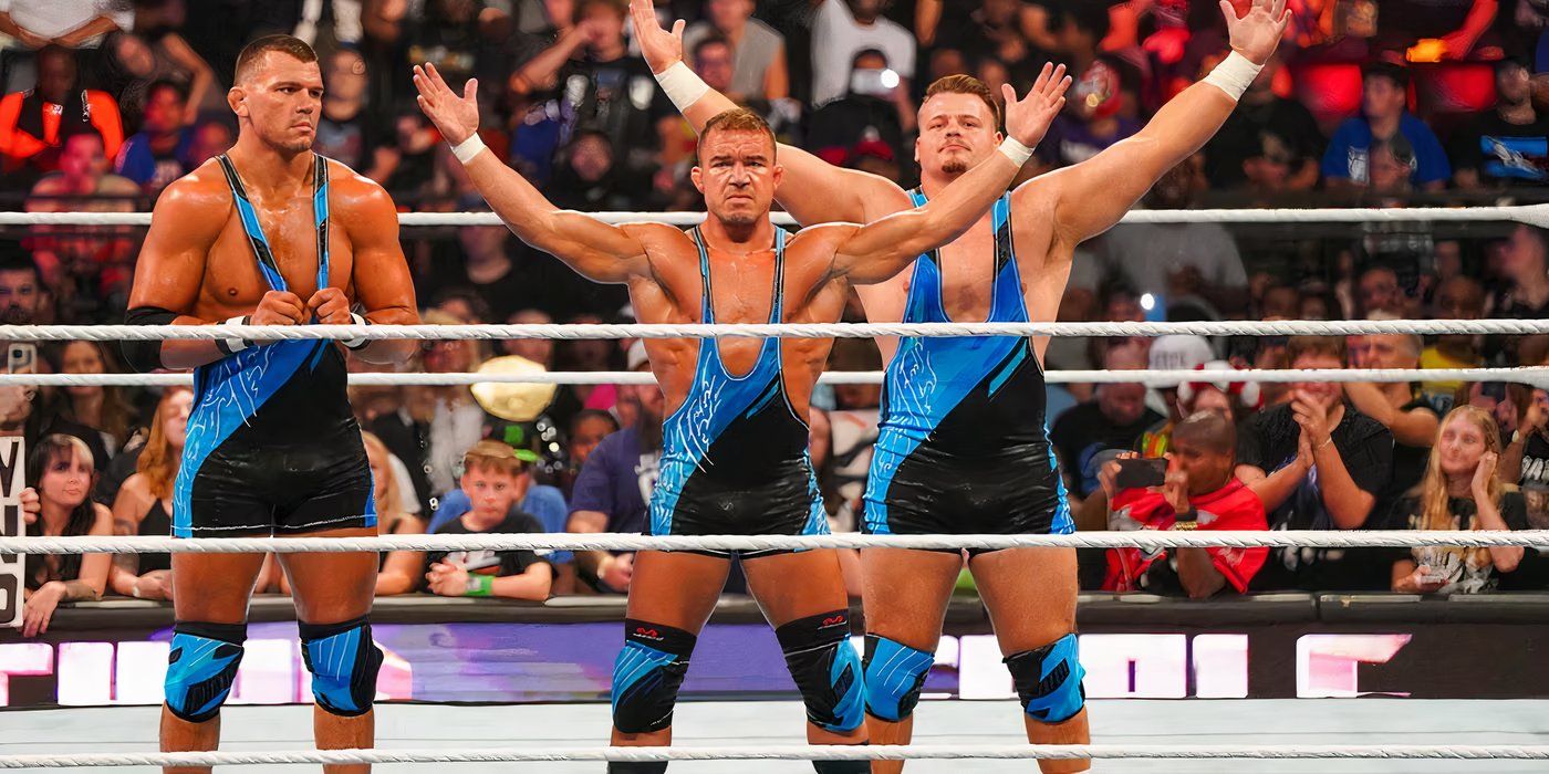 Chad Gable y los Creed Brothers como producción estadounidense