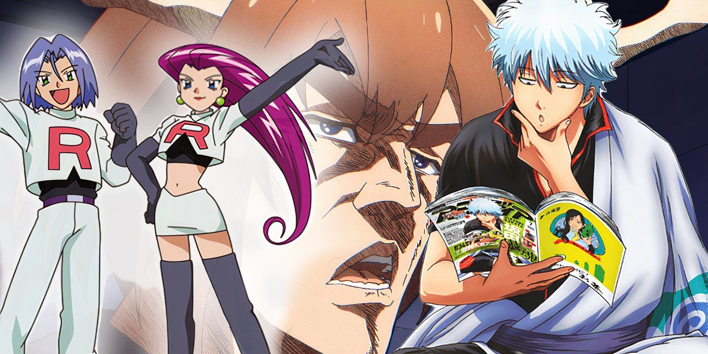 Anime that break the fourth wall with Gintoki, Team Rocket, and Nokotan