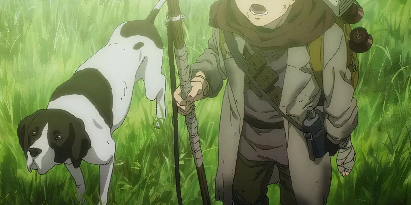 Attack on Titan Boy e His Dog encontram a árvore durante a cena dos créditos finais do episódio final