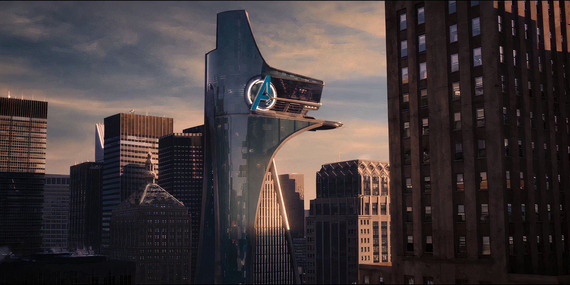 Avengers Tower in Manhattan