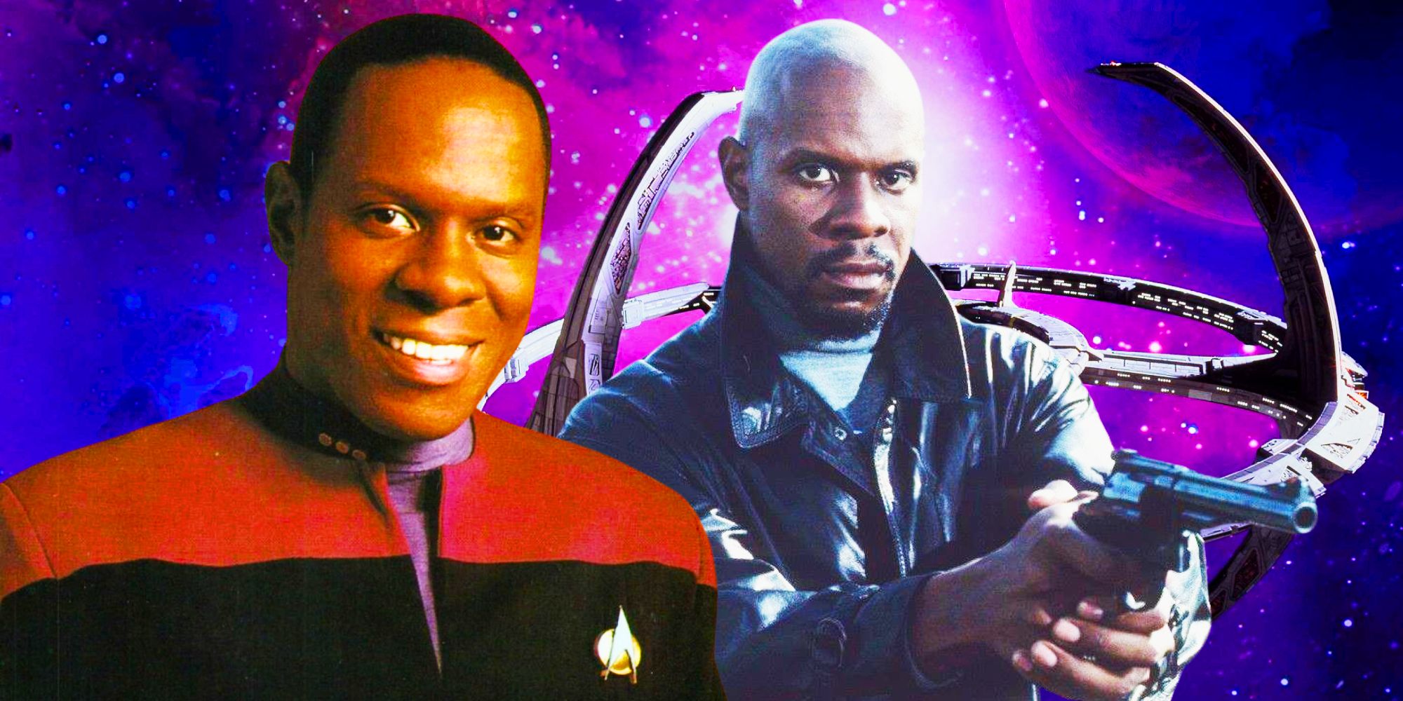 Avery Brooks como Sisko e Hawk