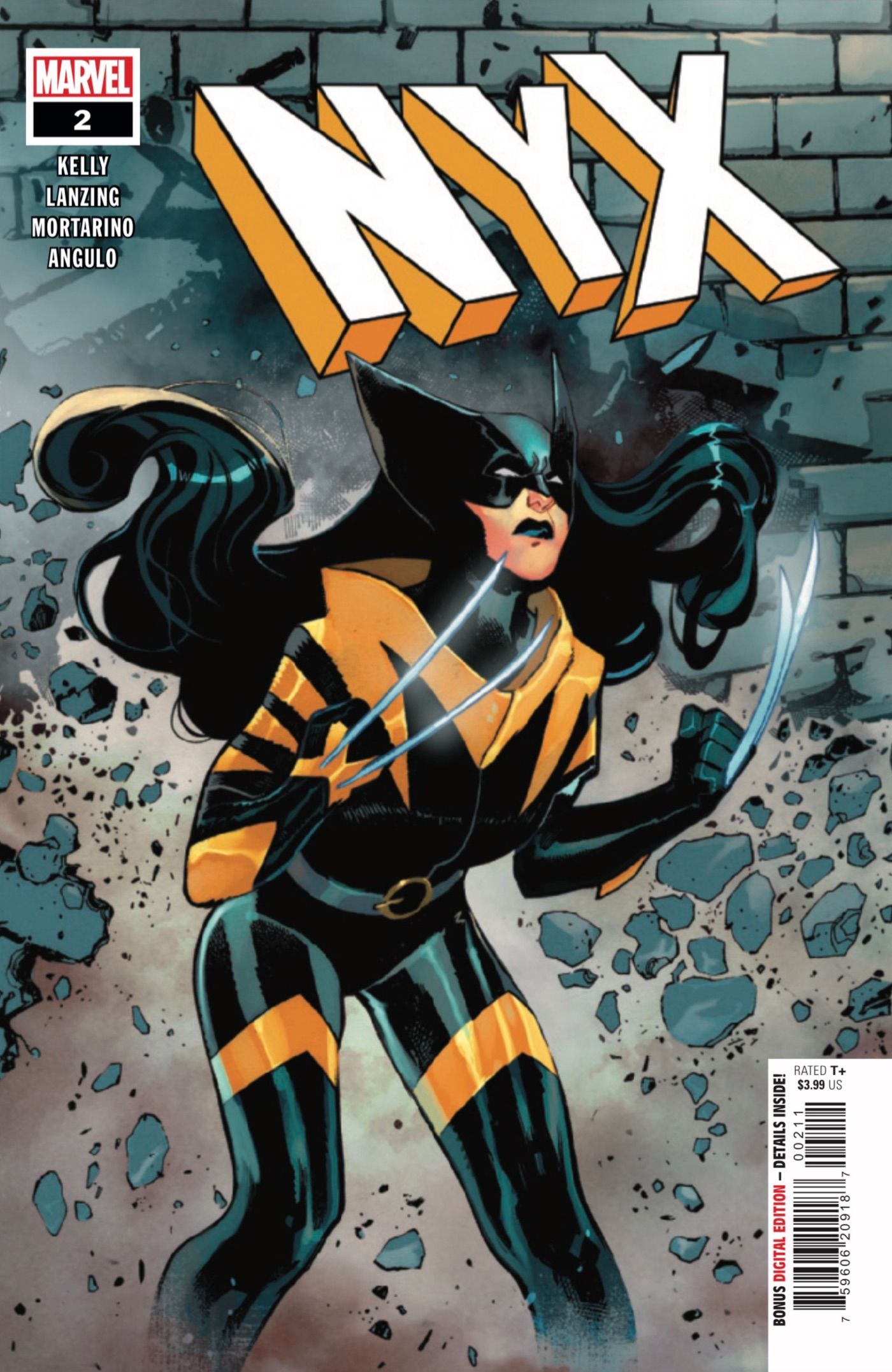 Prévia da NYX #2 por Kelly, Lanzing e Mortarino - Capa de Laura Kinney Wolverine por Sara Pichelli