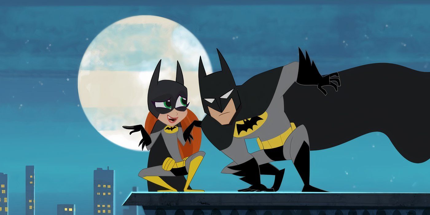 Batman et Batgirl dans DC Super Hero Girls