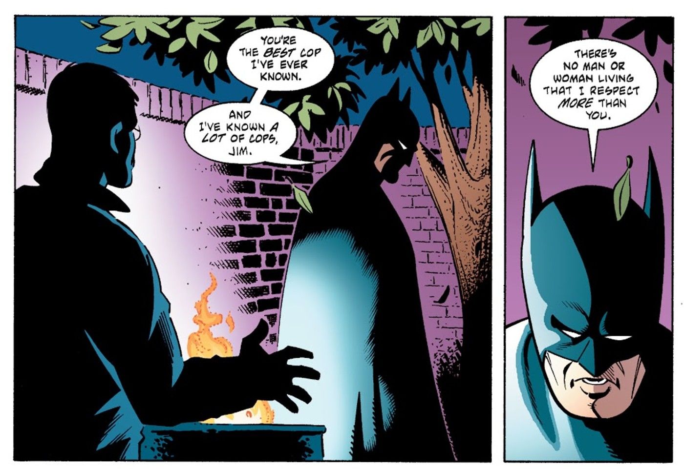 Batman respeita Jim Gordon mais do que qualquer pessoa viva