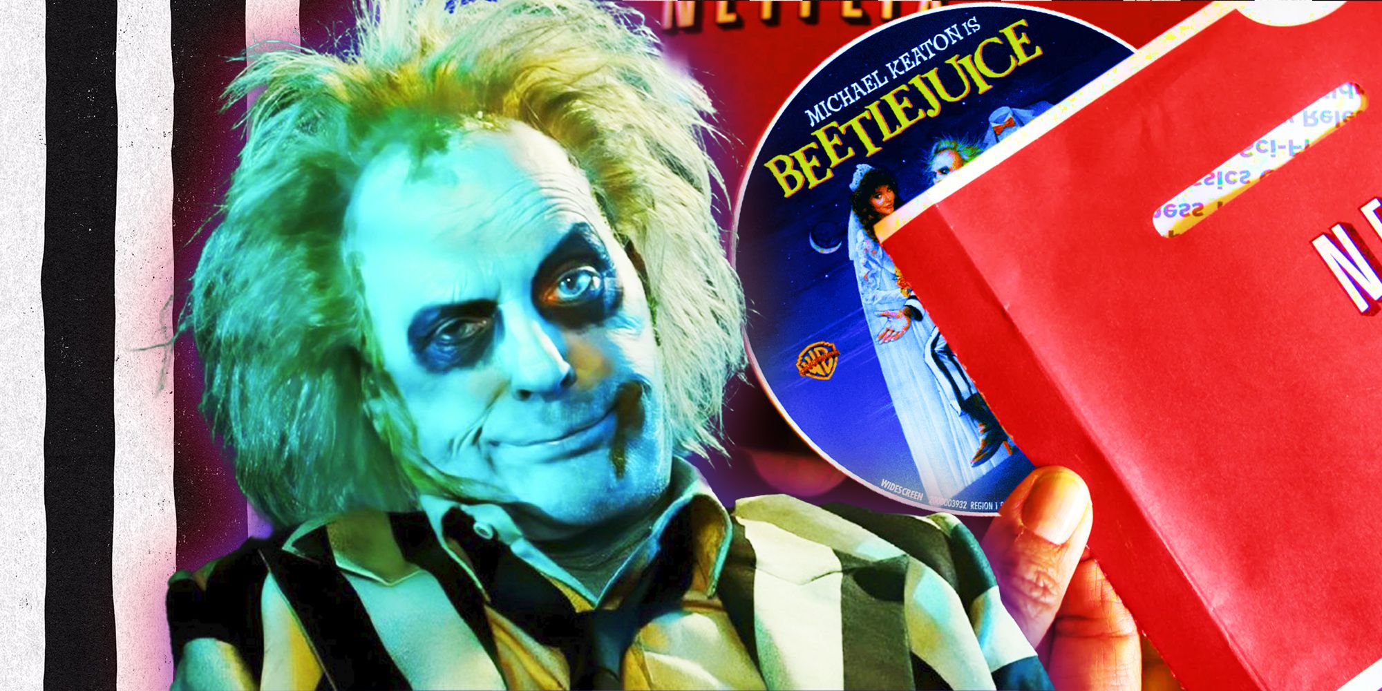 26-летняя запись Netflix обрела новый смысл, созданный актерами Beetlejuice 2