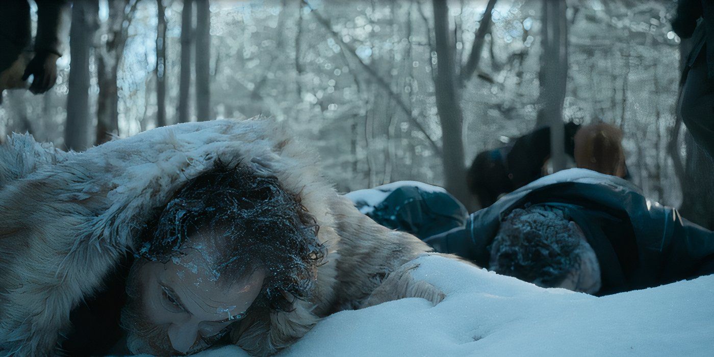 Besegai and Richie are found frozen and dead in the mid-credits of The Instigator