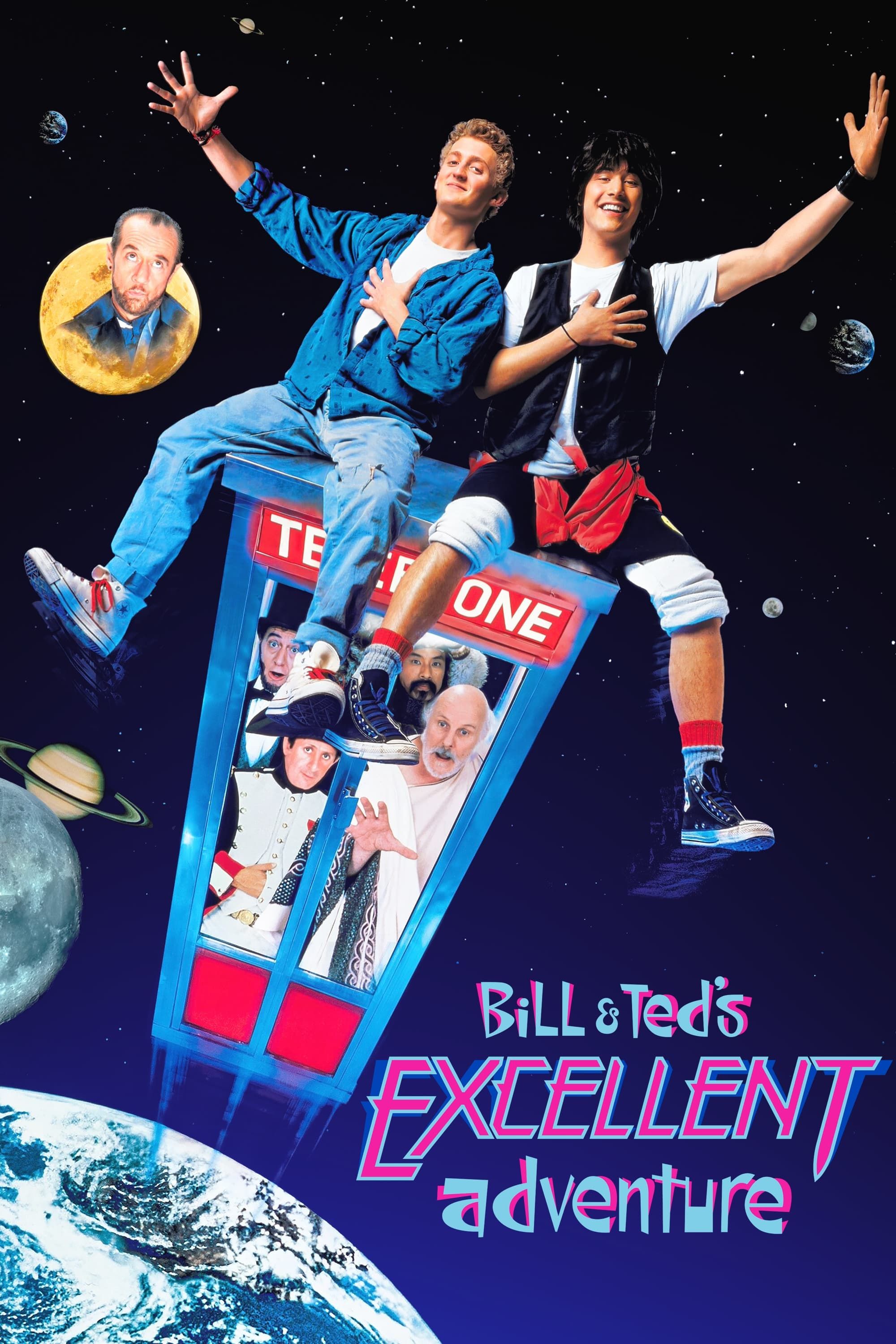 Bill &amp; Ted&rsquo;s Excellent Adventure (1989) Movie Poster