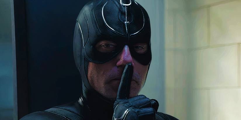 Black Bolt shushing in Doctor Strange in the Multiverse of Madness