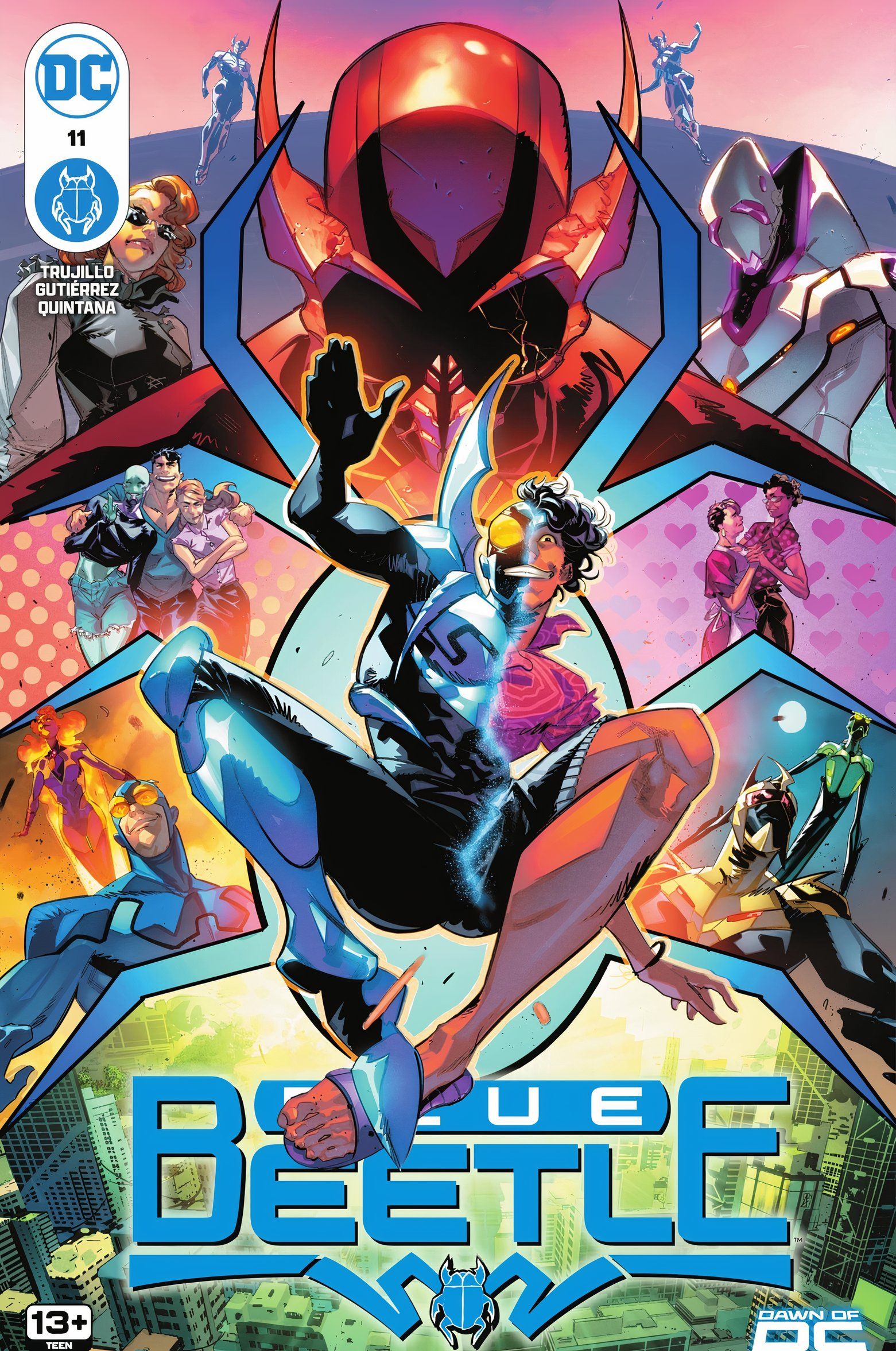 Blue Beetle 11 COPERTINA